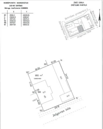 Продажа земли, Jelgavas улица 5, Jūrmala, Bulduri / 255 000 € 14