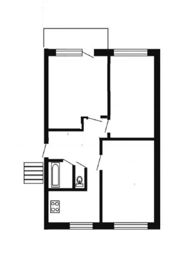 Продажа квартиры, Salaspils улица 18 k6, Rīga, Labais krasts, Ķengarags / 42 000 € 17
