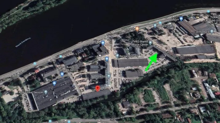 Izīrē biroju, Dēļu iela 5, Rīga, Kreisais krasts, Pārdaugava (tuvā) / 940 € 14