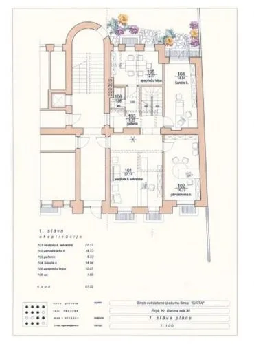 Office For Rent, Krišjāņa Barona street 36, Rīga, Labais krasts, Centrs / 2 500 € 29
