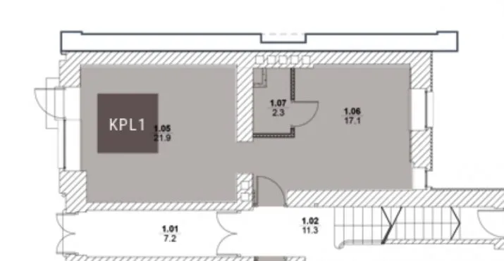 Office For Rent, Pernavas street 41, Rīga, Labais krasts, Centrs / 646 € 12