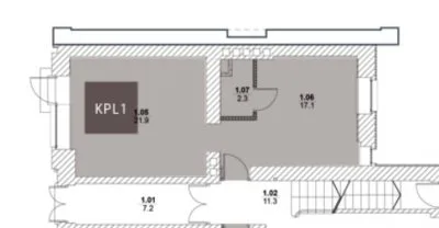 Office For Rent, Pernavas street 41, Rīga, Labais krasts, Centrs / 646 € 12