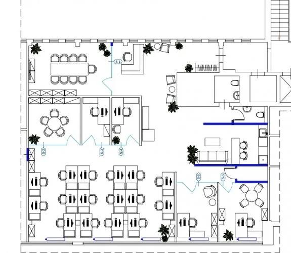 Office For Rent, Duntes street 3, Rīga, Labais krasts, Centrs / 2 899 € 14