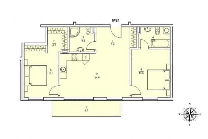Pārdod dzīvokli, Rīgas iela 47, Jūrmala, Dzintari / 222 600 € 11