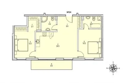 Pārdod dzīvokli, Rīgas iela 47, Jūrmala, Dzintari / 222 600 € 11