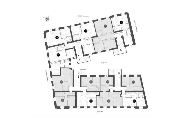 Pārdod dzīvokli, Kuģu iela 13, Rīga, Kreisais krasts, Pārdaugava (tuvā) / 231 600 € 15