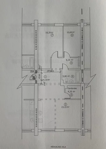 Pārdod dzīvokli, Mārkalnes iela 3, Rīga, Labais krasts, Jugla / 97 000 € 18