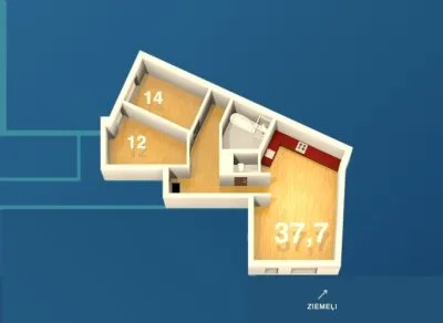 Pārdod dzīvokli, Strēlnieku iela 7, Rīga, Labais krasts, Centrs / 330 000 € 22