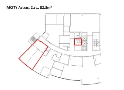 Аренда офиса, Gunāra Astras улица 1c, Rīga, Labais krasts, Purvciems / 658 € 12