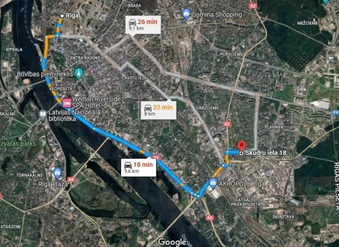 Land plot For Sale, Skudru street 18, Rīga, Labais krasts, Dārzciems / 281 390 € 12