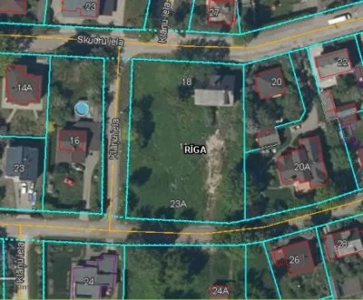 Land plot For Sale, Skudru street 18, Rīga, Labais krasts, Dārzciems / 281 390 € 11