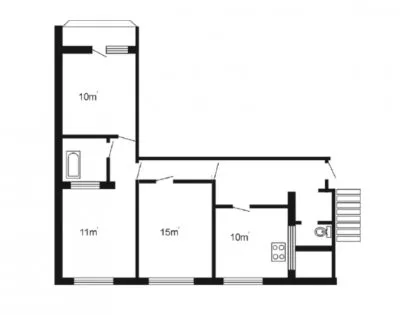 Продажа квартиры, Lubānas улица 56A, Rīga, Labais krasts, Pļavnieki / 65 000 € 16
