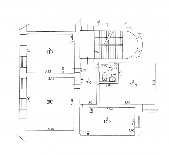 Apartment For Sale, Merķeļa street 6, Rīga, Labais krasts, Centrs / 156 000 € 15