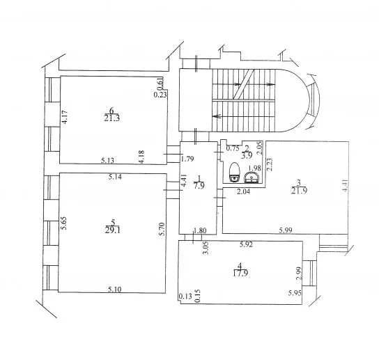 Pārdod dzīvokli, Merķeļa iela 6, Rīga, Labais krasts, Centrs / 156 000 € 15