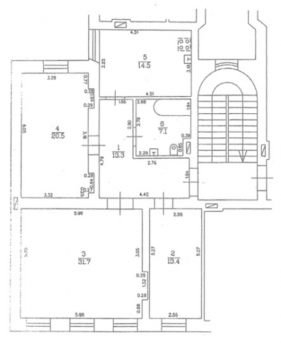 Pārdod dzīvokli, Merķeļa iela 6, Rīga, Labais krasts, Centrs / 155 000 € 16