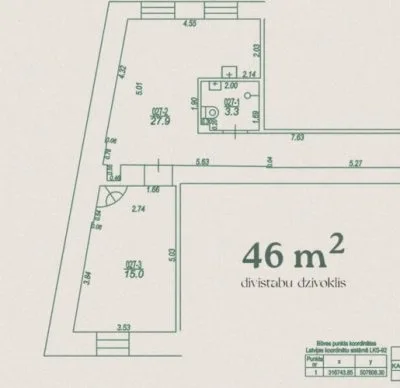 Pārdod dzīvokli, Patversmes iela 5, Rīga, Labais krasts, Centrs / 58 000 € 21