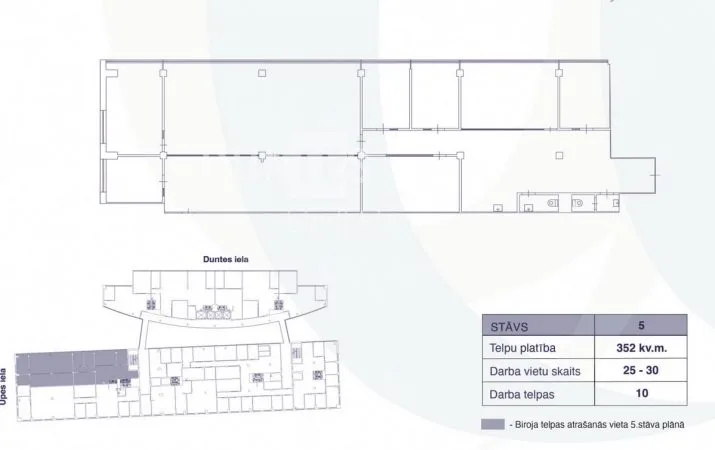 Office For Rent, Duntes street 6, Rīga, Labais krasts, Centrs / 3 696 € 16