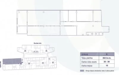 Office For Rent, Duntes street 6, Rīga, Labais krasts, Centrs / 3 696 € 16