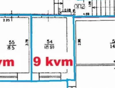 Office For Rent, Uriekstes street 1, Rīga, Labais krasts, Centrs / 72 € 6