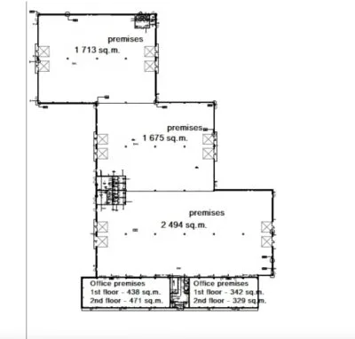 Office For Rent, Šampētera street 2, Rīga, Kreisais krasts, Šampēteris / 5 704 € 12