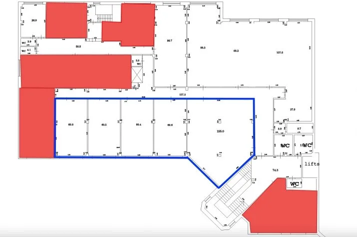 Office For Rent, Brīvības gatve street 403, Rīga, Labais krasts, Jugla / 2 483 € 25