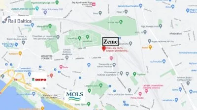Pārdod zemi, Viļānu iela 16a, Rīga, Labais krasts, Maskavas forštate / 130 000 € 2