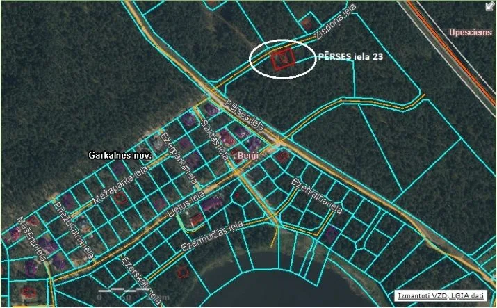 Pārdod zemi, Pērses iela 23, Rīga, Labais krasts, Berģi / 65 000 € 10