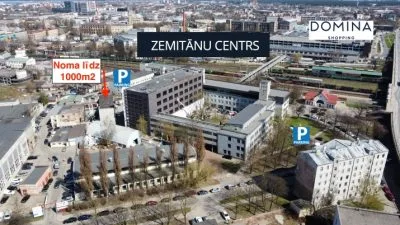 Izīrē biroju, Zemitāna iela 9, Rīga, Labais krasts, Centrs / 1 133 € 13