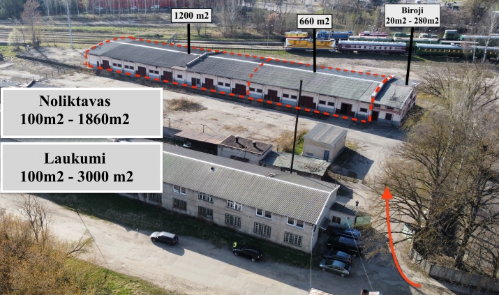 Izīrē noliktavu, Akmeņu iela 21A, Rīga, Kreisais krasts, Torņkalns / 3 600 € 1
