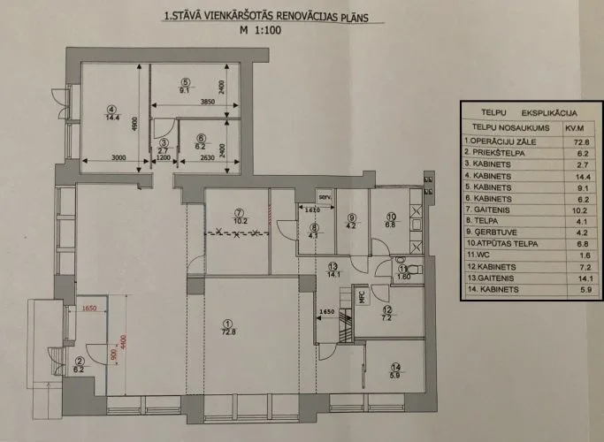 Izīrē tirdzniecības telpas, Valdemāra iela 106, Rīga, Labais krasts, Centrs / 990 € 19