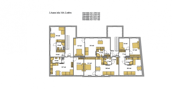 Продажа многоквартирного дома, Jāņa Asara улица 16a, Rīga, Labais krasts, Centrs / 2 392 310 € 23