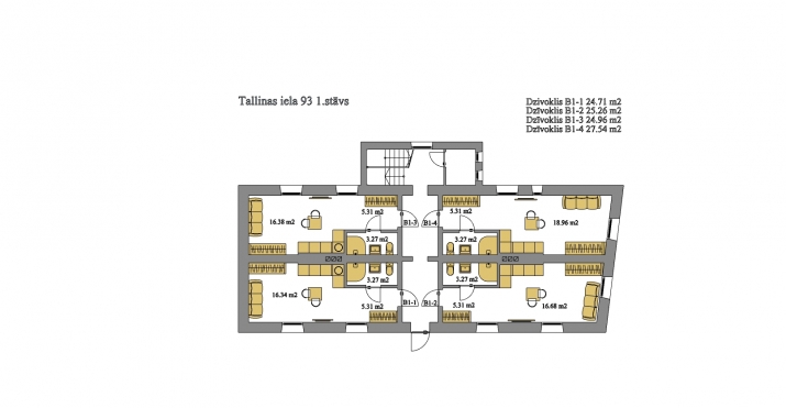 Продажа многоквартирного дома, Jāņa Asara улица 16a, Rīga, Labais krasts, Centrs / 2 392 310 € 26