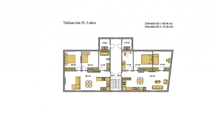 Продажа многоквартирного дома, Jāņa Asara улица 16a, Rīga, Labais krasts, Centrs / 2 392 310 € 27