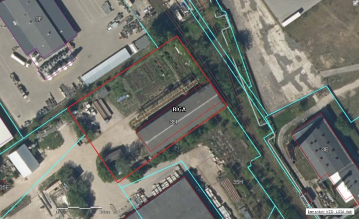 Pārdod zemi, Krustpils iela 35I, Rīga, Labais krasts, Šķirotava / 390 000 € 25