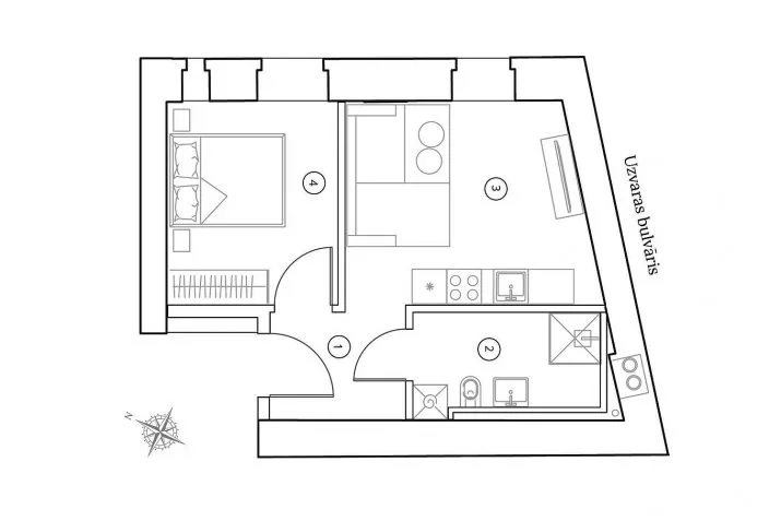 Pārdod dzīvokli, Kuģu iela 13, Rīga, Kreisais krasts, Āgenskalns / 99 900 € 4