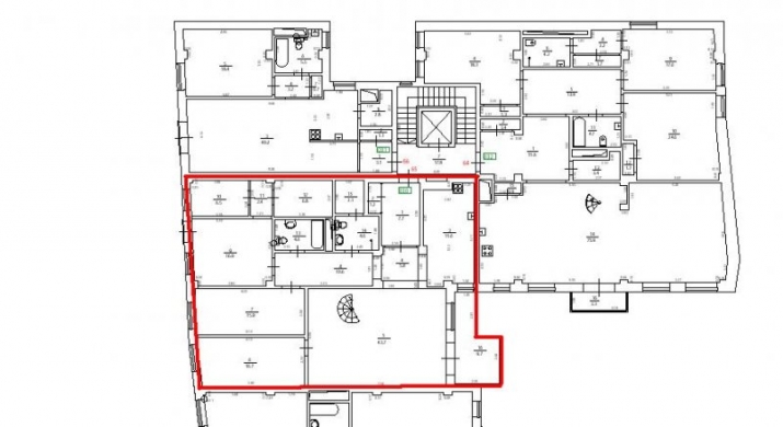 Pārdod biroju, Dzirnavu iela 37, Rīga, Labais krasts, Centrs / 378 000 € 9
