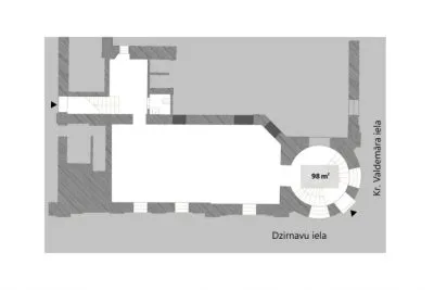 Izīrē tirdzniecības telpas, Valdemāra iela 27/29, Rīga, Centrs / 1750 € 3