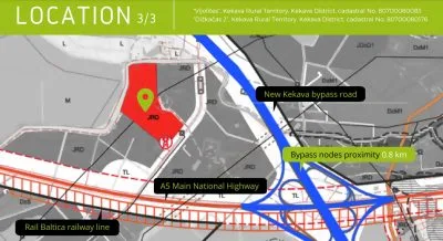 Pārdod zemi, Ziemeļu iela -, Ķekavas novads, Ķekavas pagasts, Ķekava / 790 000 € 4