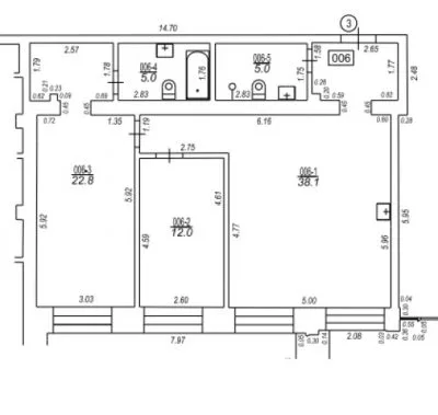 Pārdod dzīvokli, Inčukalna iela 2, Rīga, Mežaparks / 163000 € 7