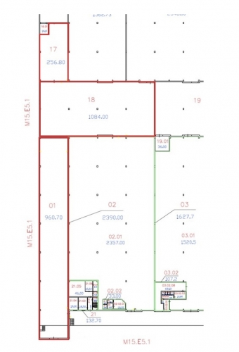 commercial premises For Rent, Mellužu street 1, Rīga, Kreisais krasts, Imanta / 7 350 € 19