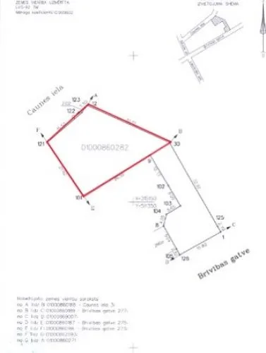Pārdod zemi, Brīvības gatve 275 k1, Rīga / 102 400 € 6