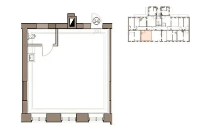 Apartment For Sale, Krišjāņa Valdemāra street 17a, Rīga, Labais krasts, Centrs / 102 000 € 2