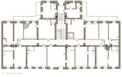 Продажа квартиры, Krišjāņa Valdemāra улица 17a, Rīga, Labais krasts, Centrs / 89 900 € 7