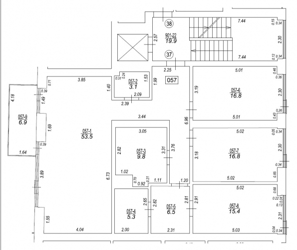 Izīrē dzīvokli, Vilandes iela 11, Rīga, Labais krasts, Centrs / 3 600 € 34