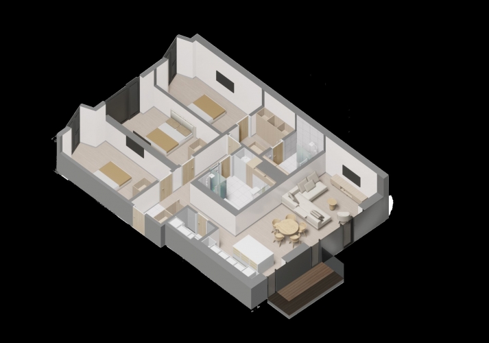Izīrē dzīvokli, Vilandes iela 11, Rīga, Labais krasts, Centrs / 3 600 € 33