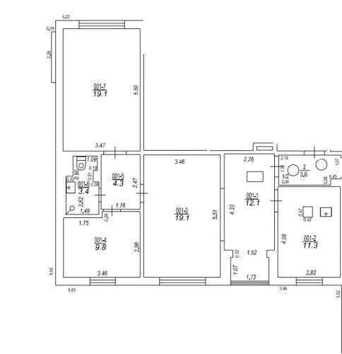 Pārdod dzīvokli, Rostokas iela 6, Rīga, Kreisais krasts, Zolitūde / 77 000 € 17