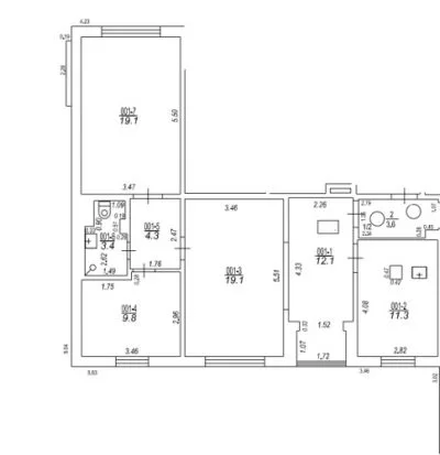 Pārdod dzīvokli, Rostokas iela 6, Rīga, Kreisais krasts, Zolitūde / 77 000 € 17