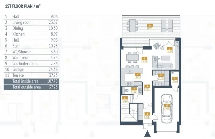 Pārdod māju, Jaunā Mežaparka iela 46, Rīga, Labais krasts, Mežaparks / 576 000 € 33