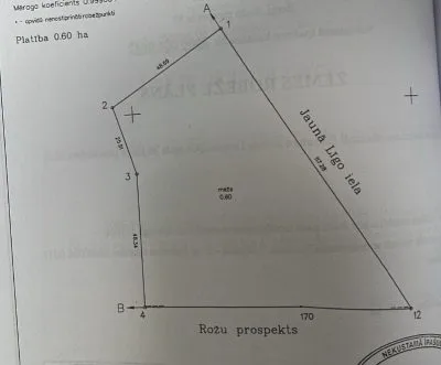 Pārdod zemi, Rožu prospekts 53, Rīga, Berģi / 220000 € 4