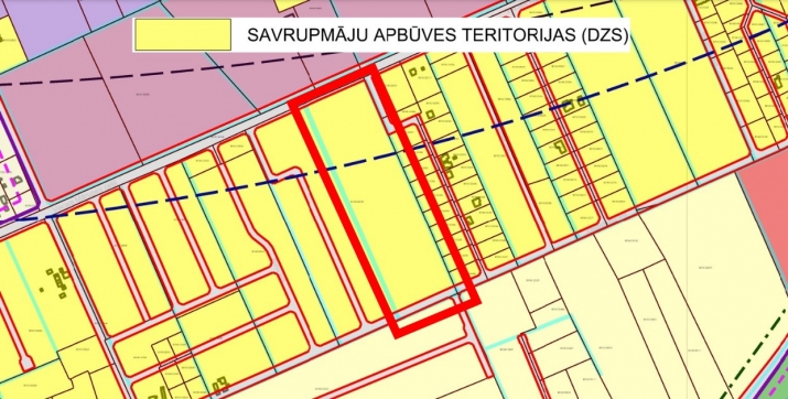 Pārdod zemi, Rožu iela -, Mārupes novads, Mārupe / 672 594 € 8